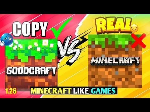 TOP 5 BEST COPY GAMES LIKE MINECRAFT 1.26 JAVA EDITION NEW 😍GAMES 