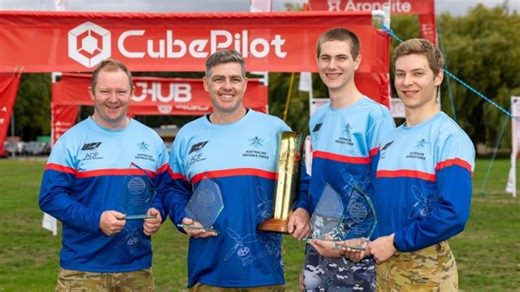 ADF drone racers go five-straight in UK