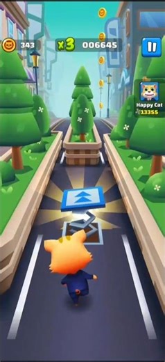 cat runner game 🎮 #gaming #viral #games #catrunner #shorts