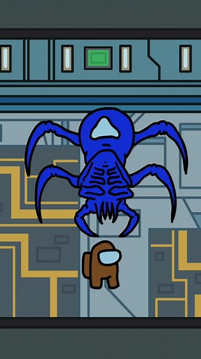 #amongus #amongusvideo #amongusgame #imposter #spooky #disturbing #strange #animation #scary #creepy #horror #alien #loop #weird #animated #odd #sus