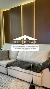 238K views · 2.4K reactions |  ¿Pensabas que el agua o la humedad podía arruinar tus paredes? ¡Melissa te demuestra lo contrario! Nuestros REVESTIMIENTO PARA INTERIOR son tan resistentes que ni un balde de agua los detiene  ✨ Fáciles de instalar, solo necesitás tornillos y tarugos.  Disponibles en 6 diseños modernos que combinan estilo y durabilidad. | Decorax SRL | Facebook