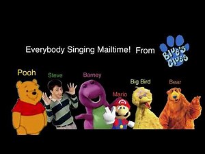 Everybody Singing Mailtime! From Blue's Clues (Including Winnie the Pooh!) (Forward & Reverse)