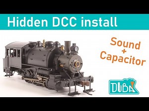 77 - How to install DCC, sound and a capacitor into a tiny engine. Will it all fit?