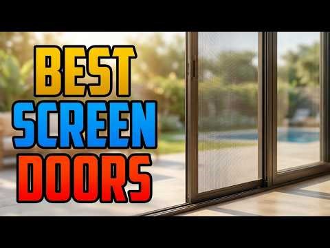 TOP 5 BEST Retractable Screen Doors 2026