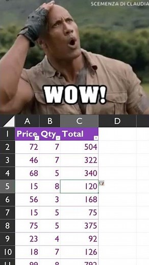 How to Copy an Excel formula across thousands of rows with gaps instantly #shorts