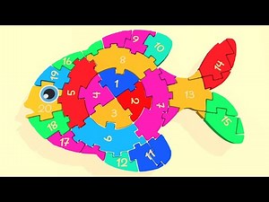 Fish Number Puzzle | Learn to Count 1 to 20 | 05