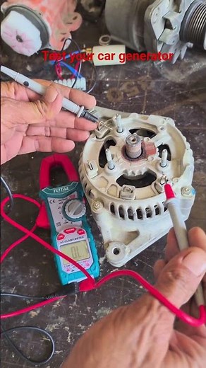 How to test your car generator #automobile