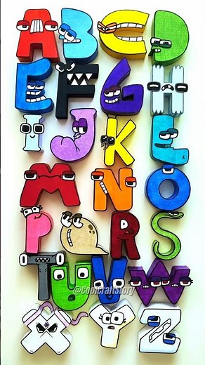 😍 Paper Alphabet Lore A-Z #shorts