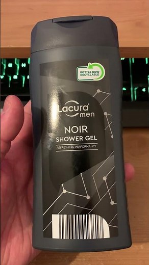 Aldi Lacura Noir Mens Shower Gel Review