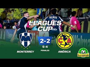 AMÉRICA VS MONTERREY EN VIVO🔴| LEAGUES CUP - SEMIFINALES #envivo