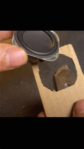 (Satisfying) DIY | Cutting Cardboard for a Mini Speaker Box