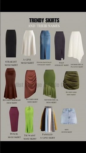 Trendy Skirts for Girls / Women 🔥 #fyp #viral #skirts
