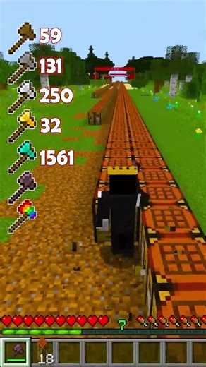 Rainbow AXE vs CRAFTING TABLE 🗿