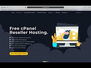 How to Start A Free Web Hosting Company | FreeWHMReseller.com | Unlimited Accounts | 100% Free