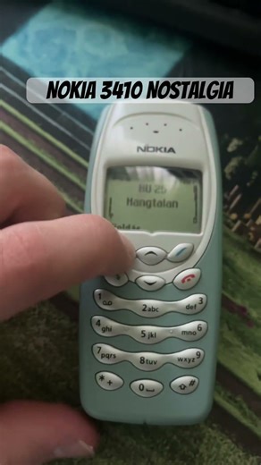 Nokia 3410 Nostalgia #nokia #nostalgia #retrophones #adamtech