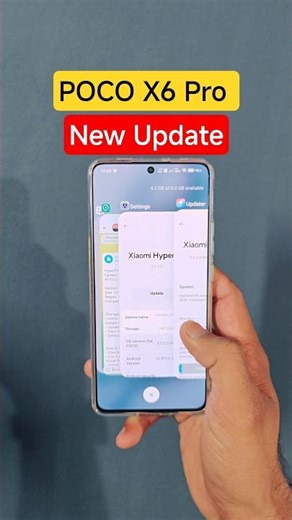 POCO X6 Pro New Update #pocox6pro #poco #softwareupdates