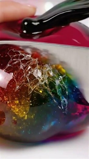 ASMR Rainbow Tanghulu: Extreme Hard Crunch (Glass Fruit Sound)(🌈 무지개 탕후루 극강의 바삭함)