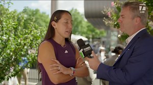 INTERVIEW: Jessica Pegula talks to Jon Wertheim at the US Open | TC Live