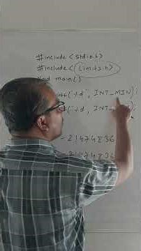 Stop Memorizing Int Range! Use this PRO Trick instead 🚀 INT_MIN & INT_MAX #shorts #viral #coding