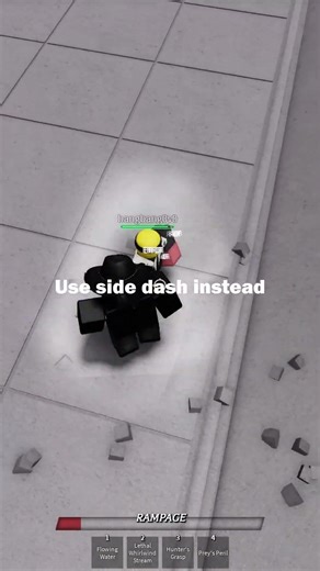 You're dashing wrong in TSB #roblox #thestrongestbattlegrounds #tips #tutorial #clips