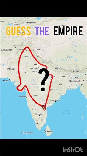 Guess 🧐 The EMPIRE 🍁 of India 🇮🇳 Only 1% guess this Empire 🍁#viral #map