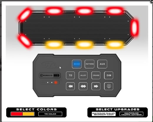 Quick demo! Watch how you can run a Primary & Secondary color pattern independently using our Dual Memory MultiColor Linear products... Here is our MC Linear K-Force Elite 47 Light Bar for example! Available in any color for any application. Try our Interactive Players on the product pages. SpeedTechLights.com #LightingTheWay | SpeedTech Lights