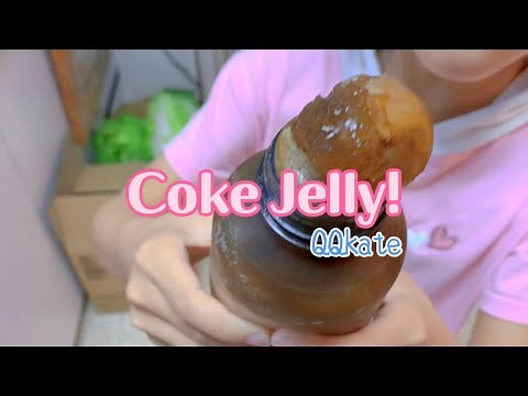 How to make frozen coke bottle jelly with two ingredients? Suitable for children!