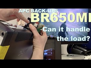 The one with APC Back-UPS BR650MI | Thoughts | First Set Up | Online Battery Swap | Software | Tests