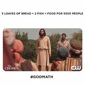 It can only be #GodMath 🙌 The season 3 finale of #CWTheChosen airs TONIGHT at 8/7c on The CW! | The CW