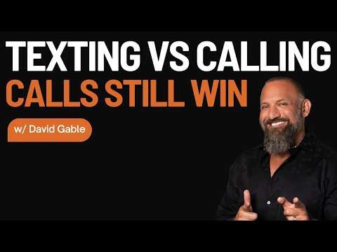 Texting vs Calling: Why Sales Still Wins on the Phone