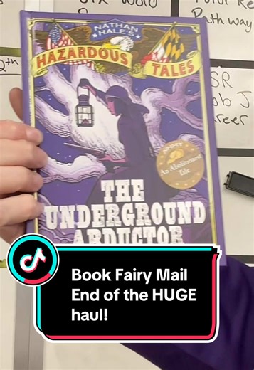 This is the end of the major haul I got last week! My students and I are so lucky to have this community! #I#Inverteds#schoollibraryb#bookfairymaill#librarytiktoku#unboxing