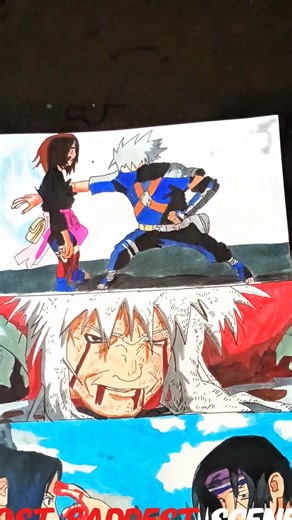 The Saddest Deaths in Naruto History 😭💔#naruto #anime art