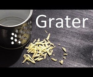 How to Make Grater From Tin Can
