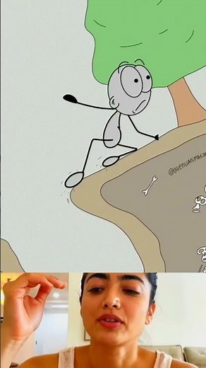Cartoon Meets 😱 Real Reaction 😂 Ending Is Crazy! 🔥#reaction #cartoon #meme #funny #comedy #animated
