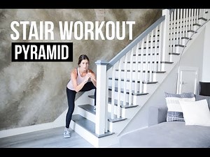 Stair Pyramid Workout (Bodyweight Exercises + Stair Sprints)