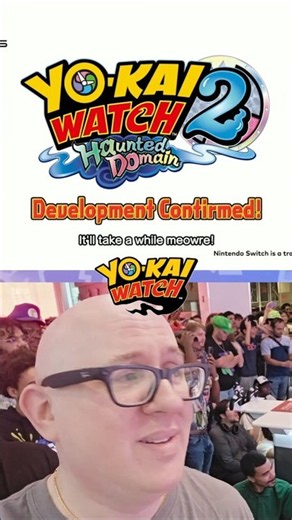 YO-KAI WATCH 2: HAUNTED DOMAIN REVEALED AT NINTENDO NY REACTION