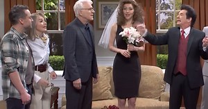 "SNL" Spoofed "Father Of The Bride" With A Mini Reunion For Steve Martin, Martin Short, And Kieran Culkin