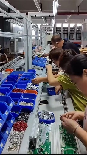 A direct look at the inverter core board and plug-in components on-site.