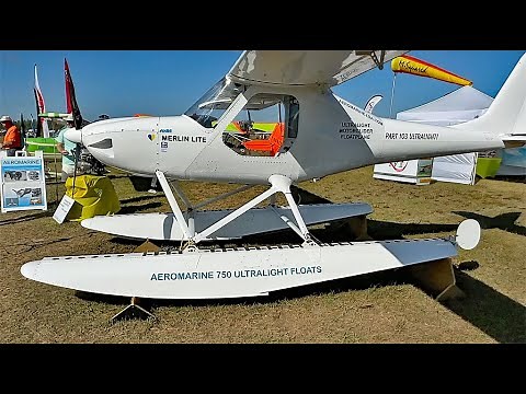 Merlin 103 Ultralight Floatplane 1123