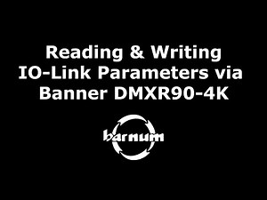 Banner DXMR90-4K Parameters