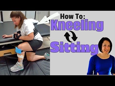 Stroke Exercise: How to get into kneeling