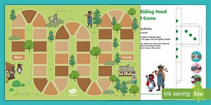 EYFS Little Red Riding Hood Board Game