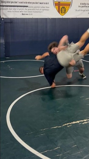 Wrestling Double leg takedown