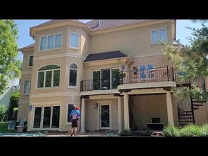 Professional Stucco Cleaning Demonstration | 360 Soft Wash