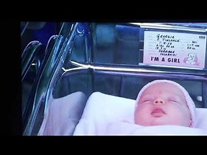 The Gilmore Girls Chris and Rory see Baby Rory and Georgia