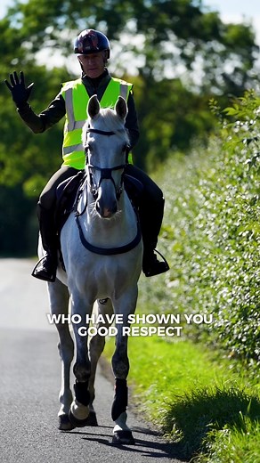 Olympic rider Andrew Hoy shares why respect and space on the road matters not just for horses, but for everyone. He reminds us that small actions can have a big impact, and that most riders will gladly offer a wave or thank you in return. 🤝 Learn more about our Dead Slow campaign 👉 https://bit.ly/3chD7HA #RoadSafetyWeek | British Horse Society