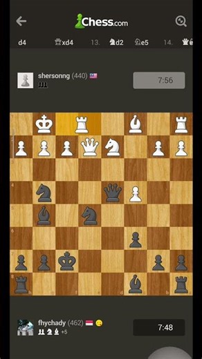bermain catur mudah part 137 #catur #checkmate #chess #chessshorts #chesstrick