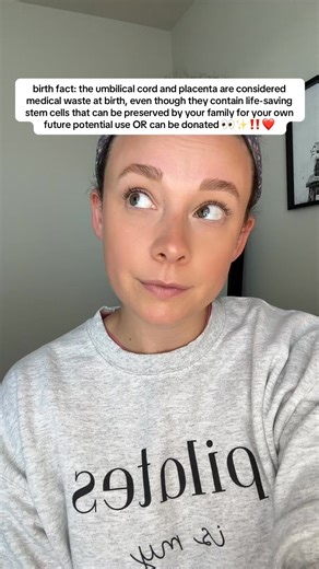 birth fact: the umbilical cord and placenta are considered medical waste at birth, even though they contain life-saving stem cells that can be preserved by your family for your own future potential use OR can be donated 👀✨‼️❤️ #stemcells #cordblood #cordbloodbanking #pregnancy #pregnancytips | Americord Registry