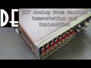 DIY Analog Drum Machine - Drumique - Demonstration