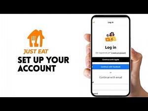 HOW TO LOG IN TO JUST EATS APP QUICKLY